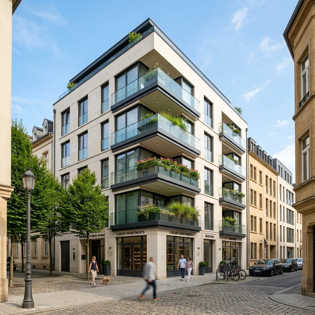 Duplex avec jardin à Limpertsberg